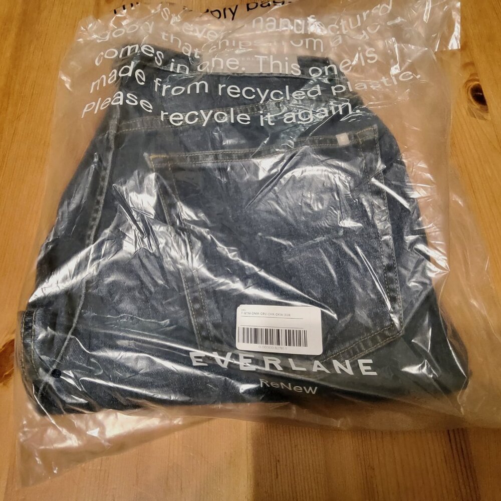 Everlane The Original Curvy Cheeky Jean Washed Midnight